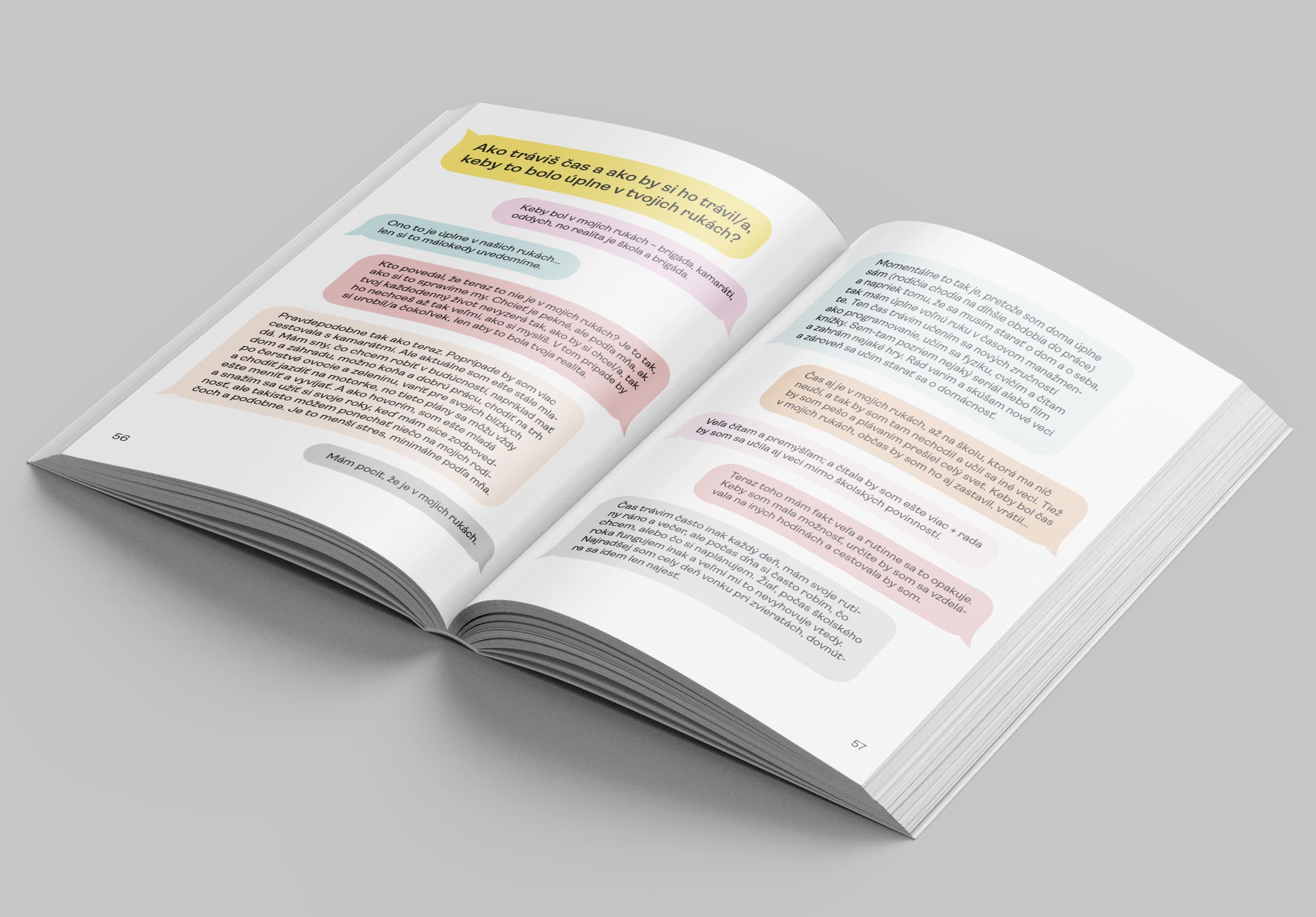 Človečina book layout