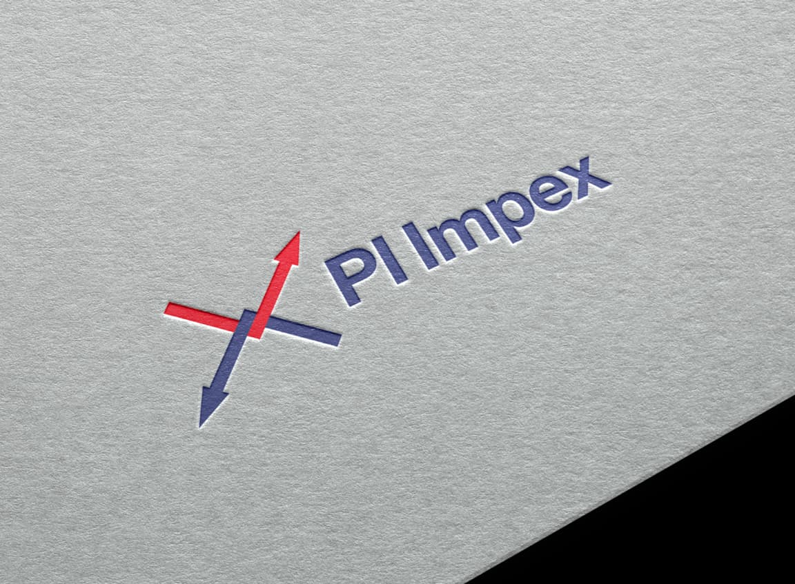 PI Impex letterpress logo