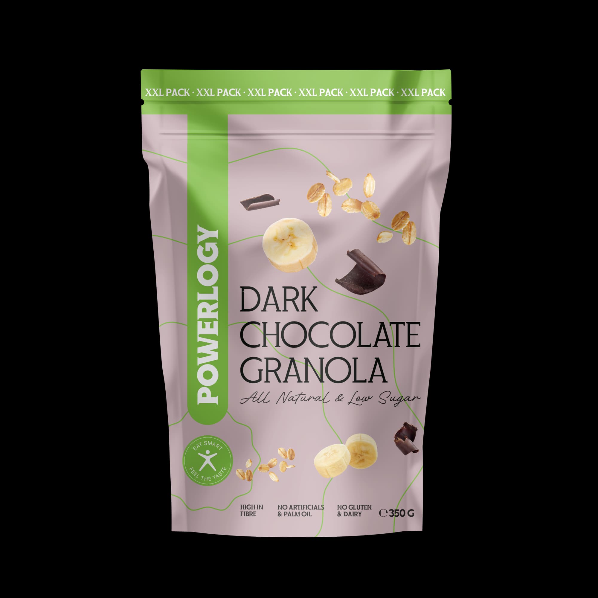 Powerlogy dark choco XXL granola