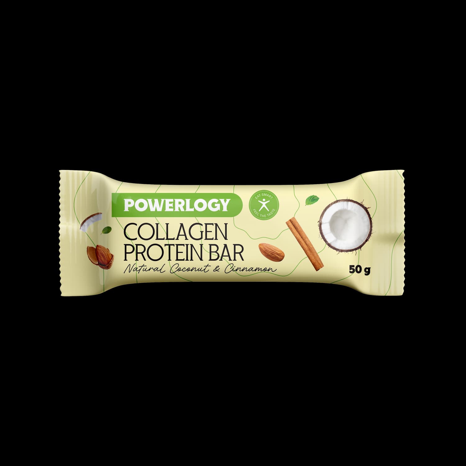Powerlogy collagen protein bar