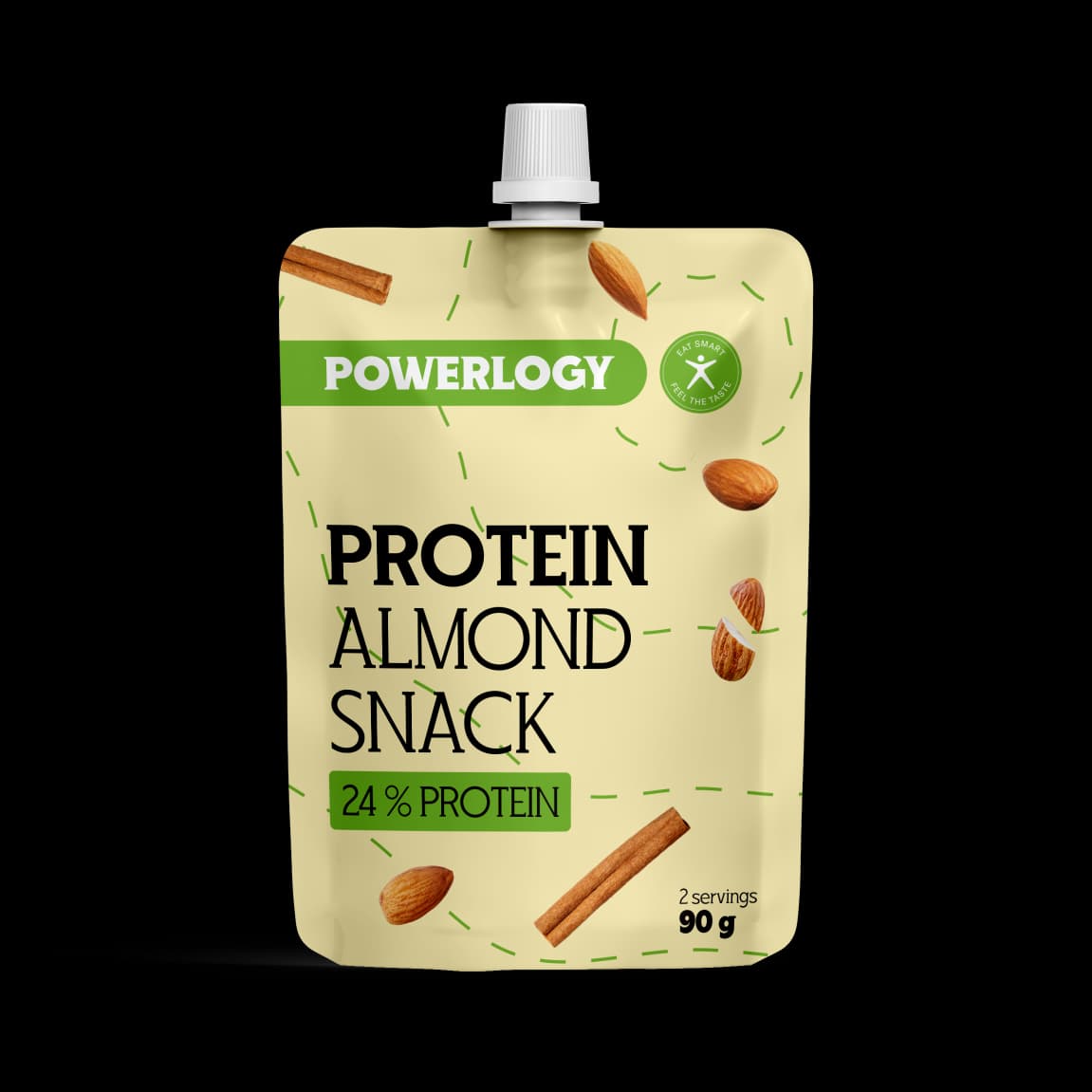 Powerlogy protein almond snack