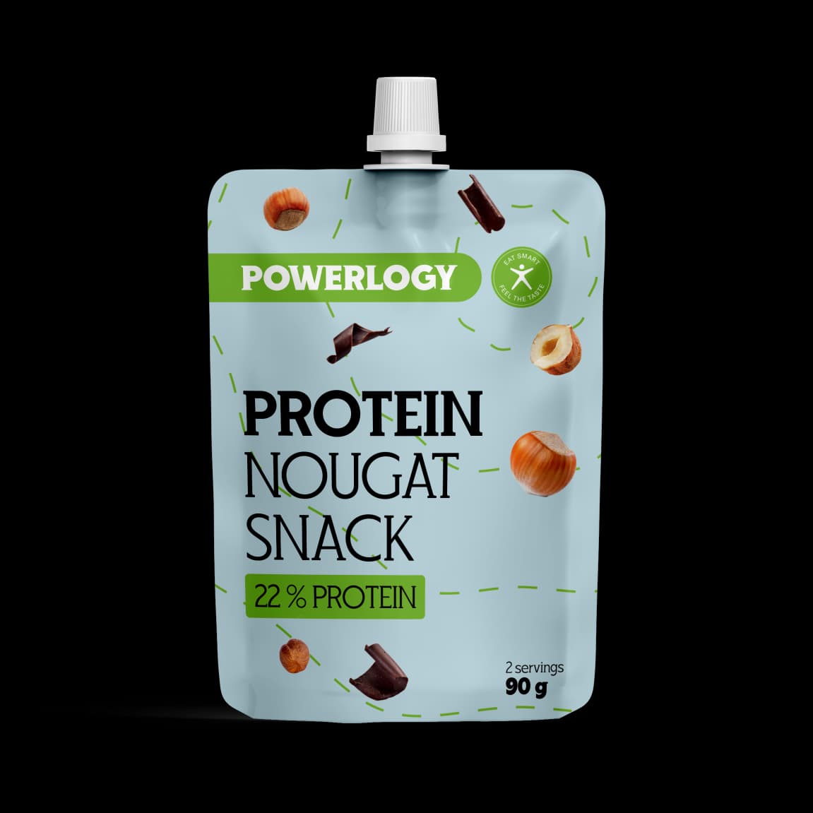 Powerlogy protein nougat snack