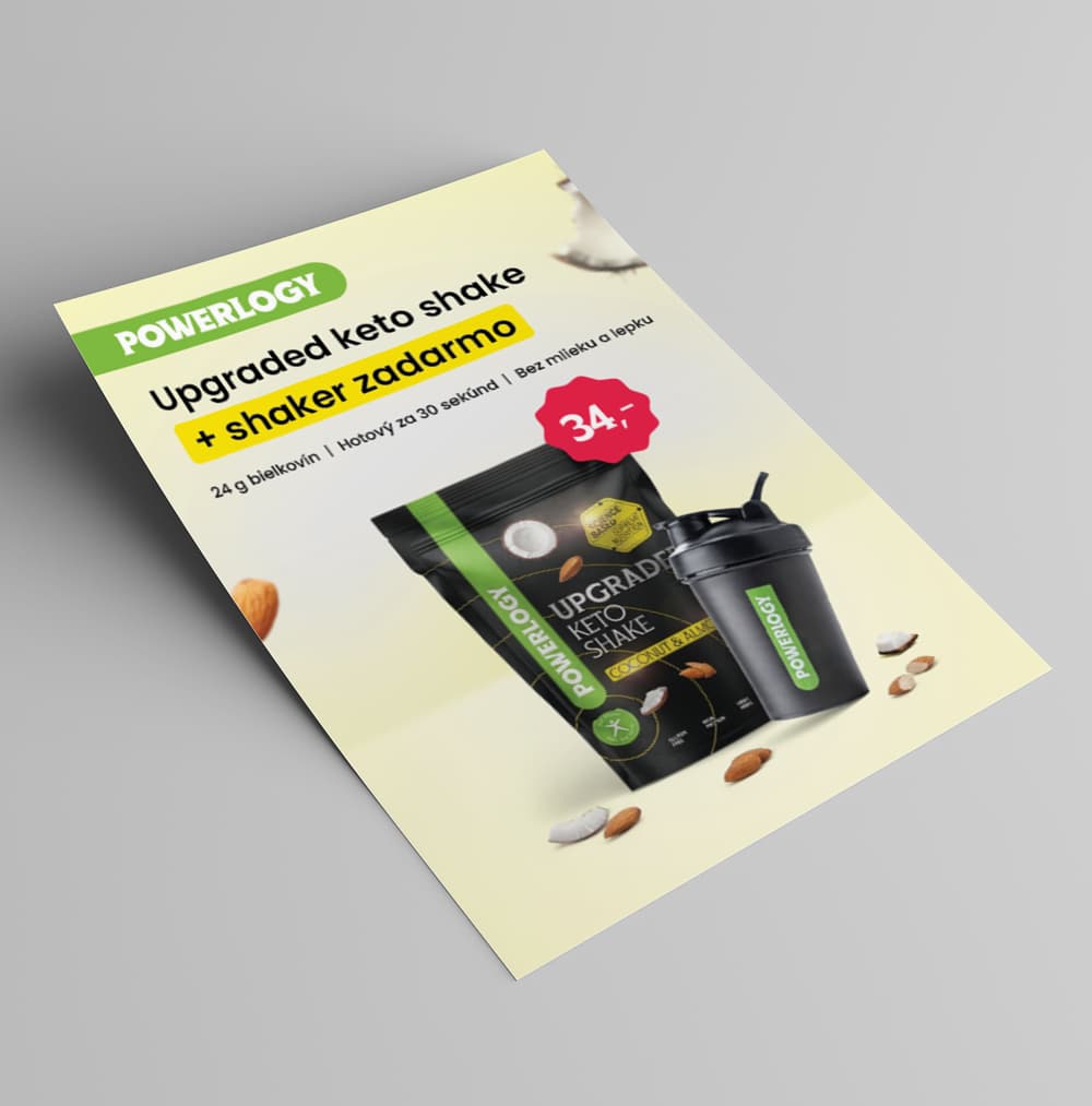 Powerlogy shaker print