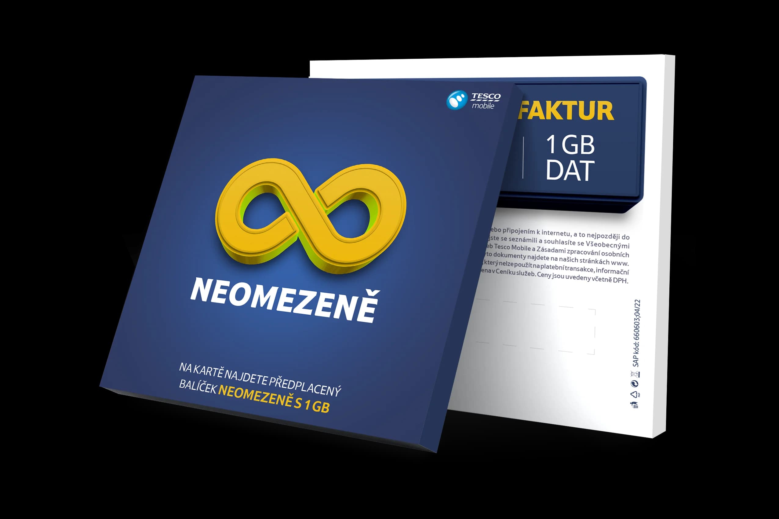 Tesco Mobile SIM pack — neomezené