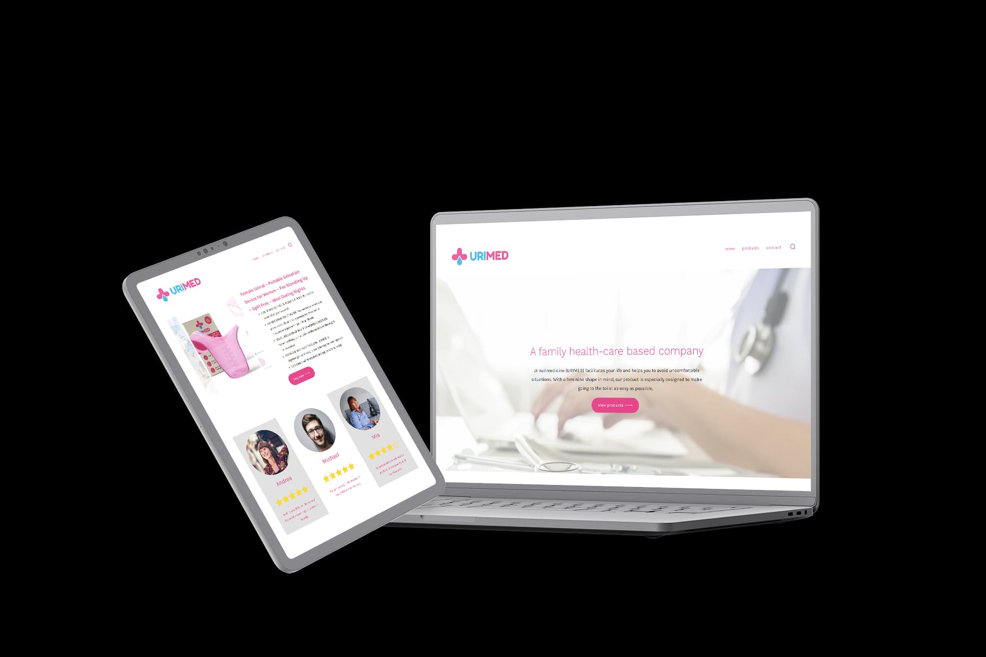 Urimed website