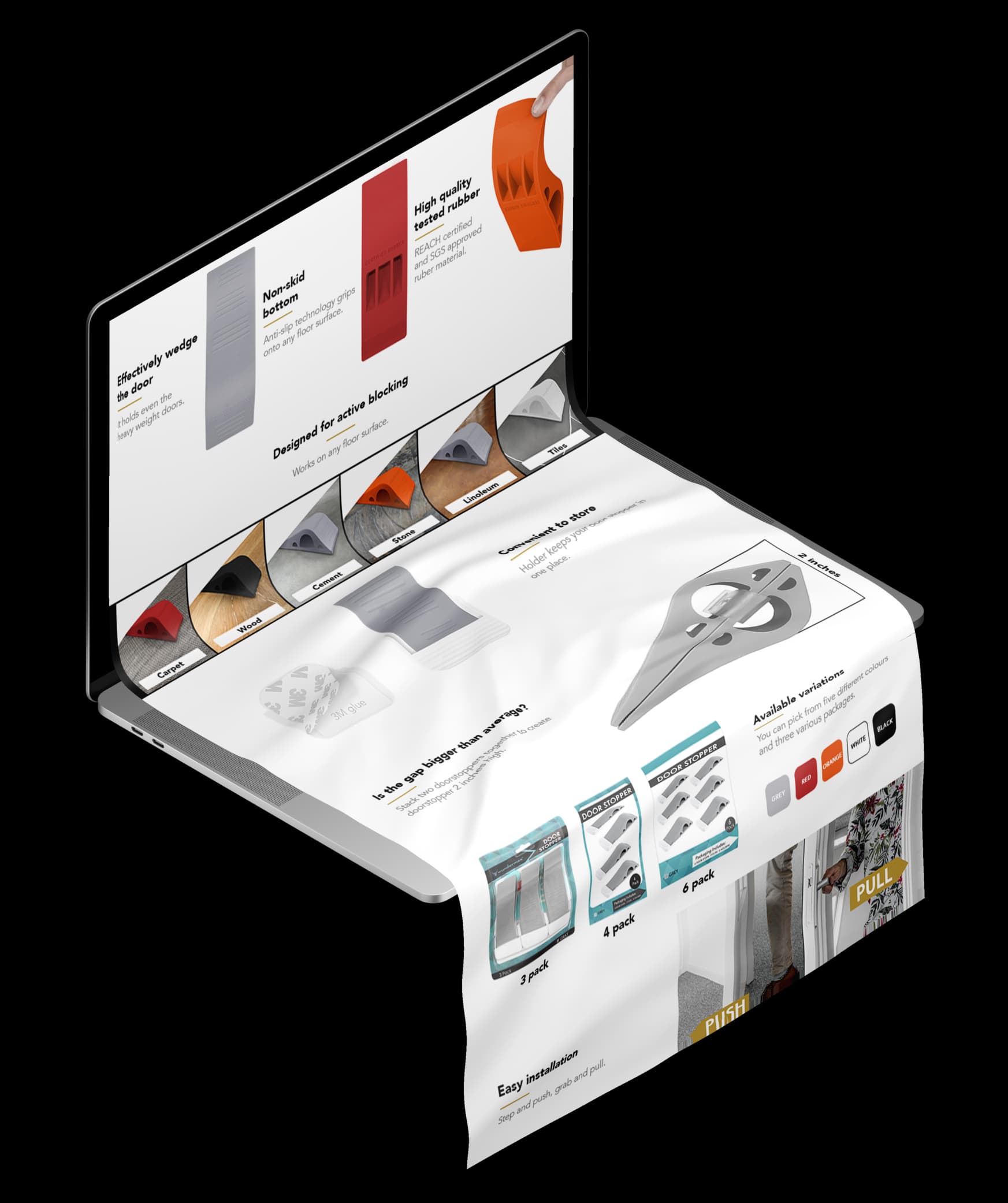 Wundermax Door Stopper — Enhanced Brand Content