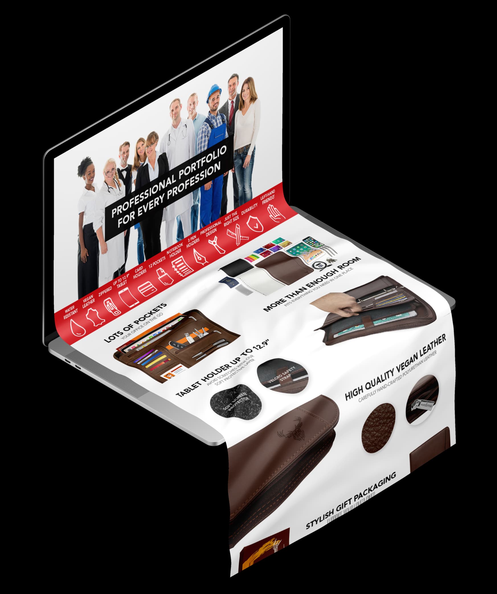 Wundermax Zippered Brown — Enhanced Brand Content