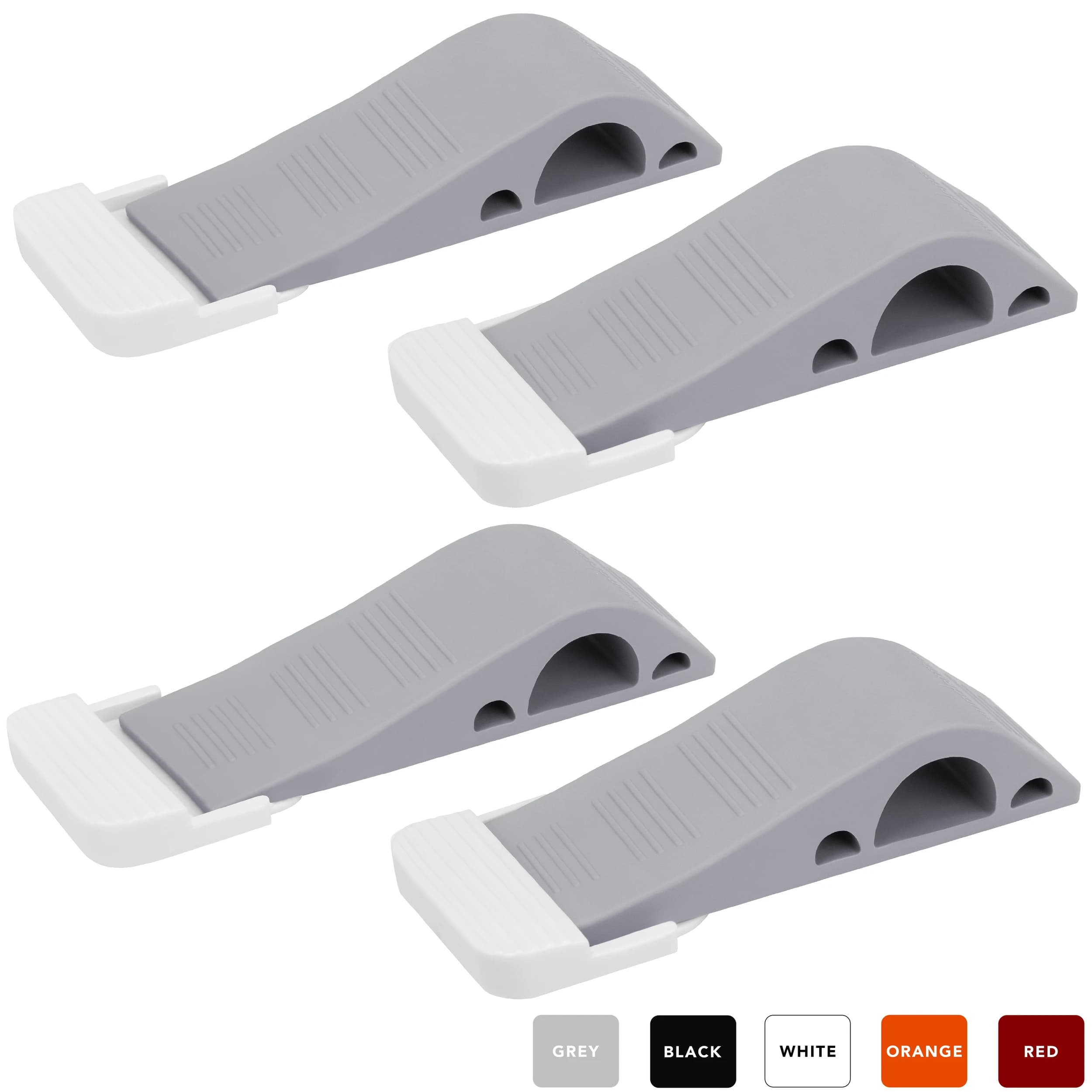 Door stopper gray main 4-pack