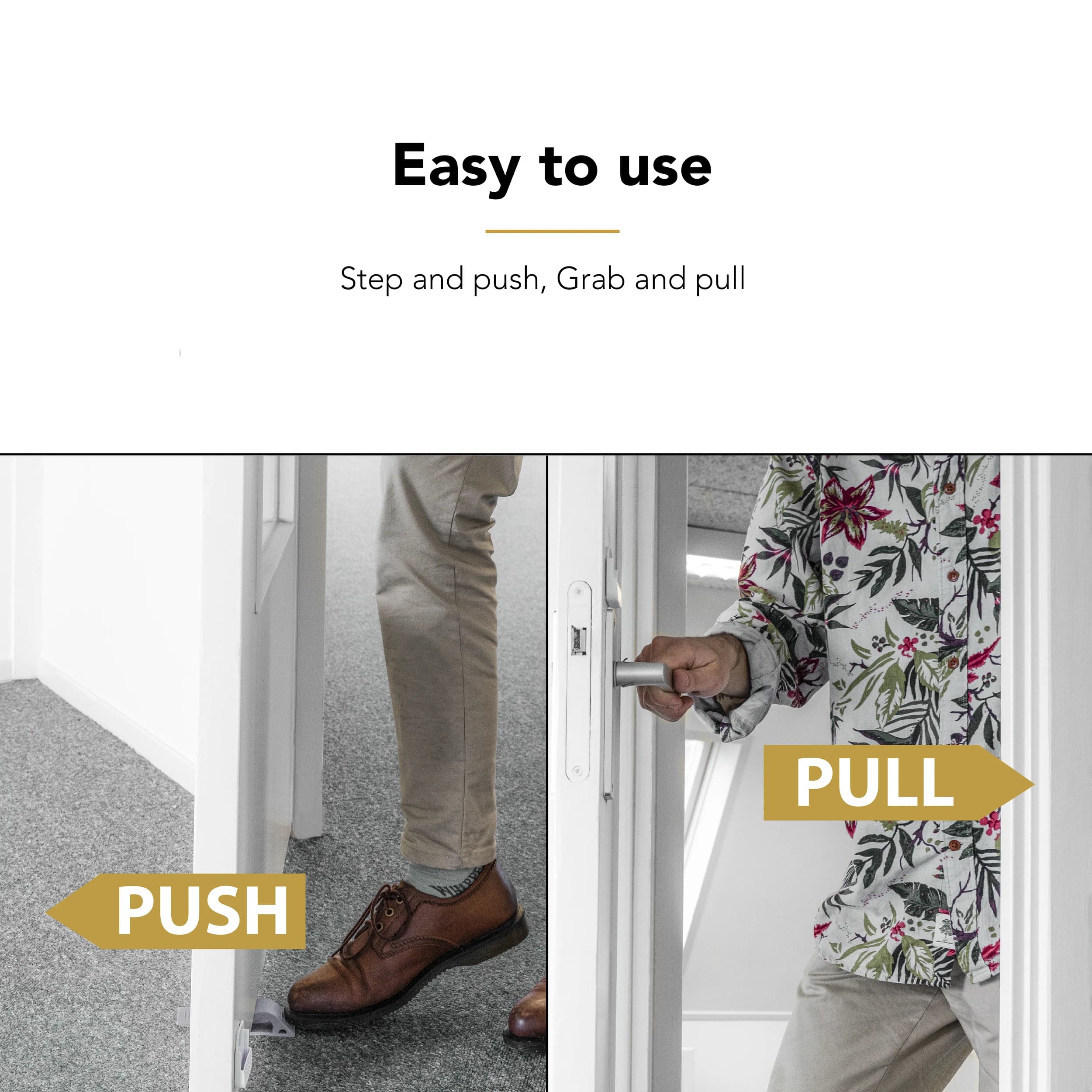 Door stopper gray manual