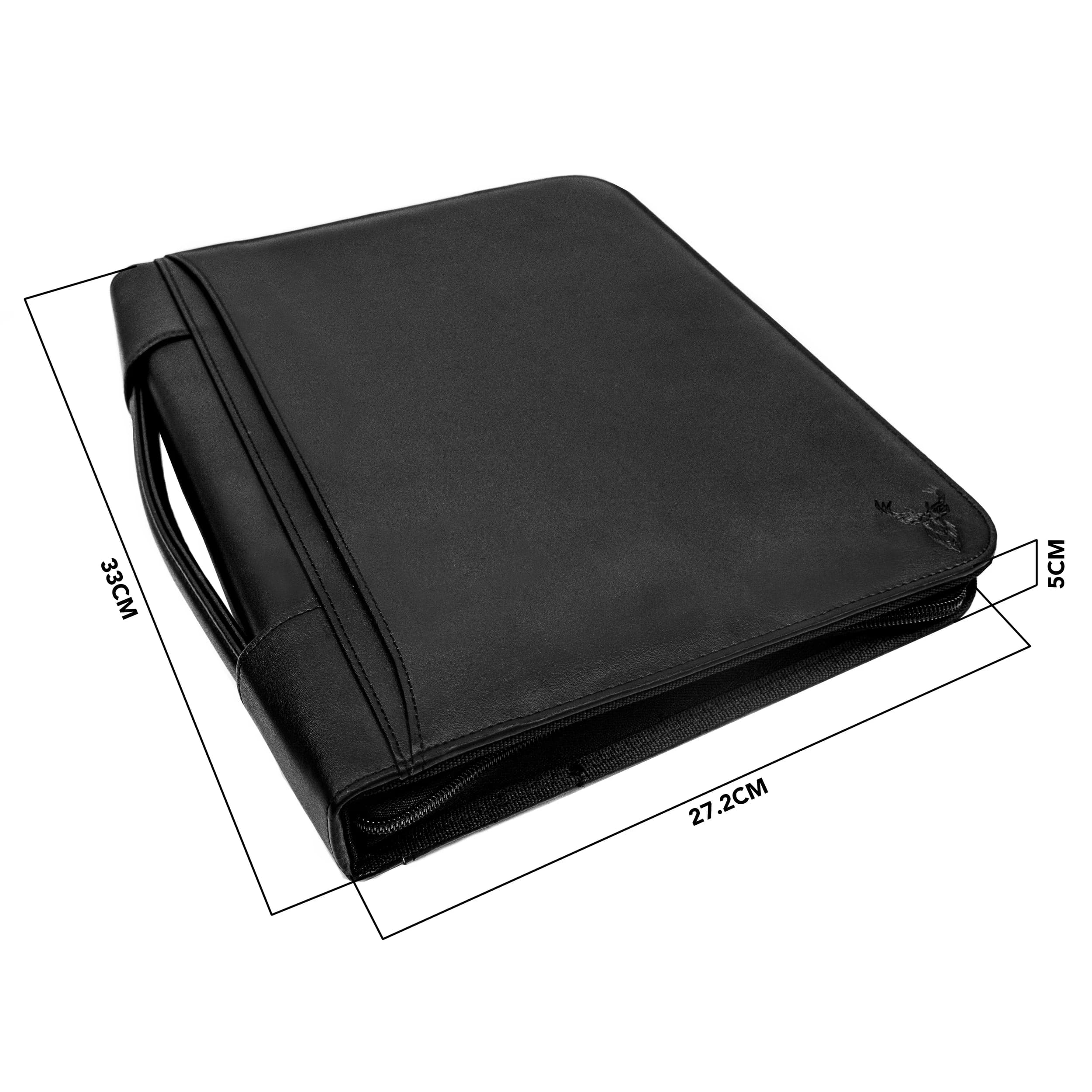 Briefcase black dimensions